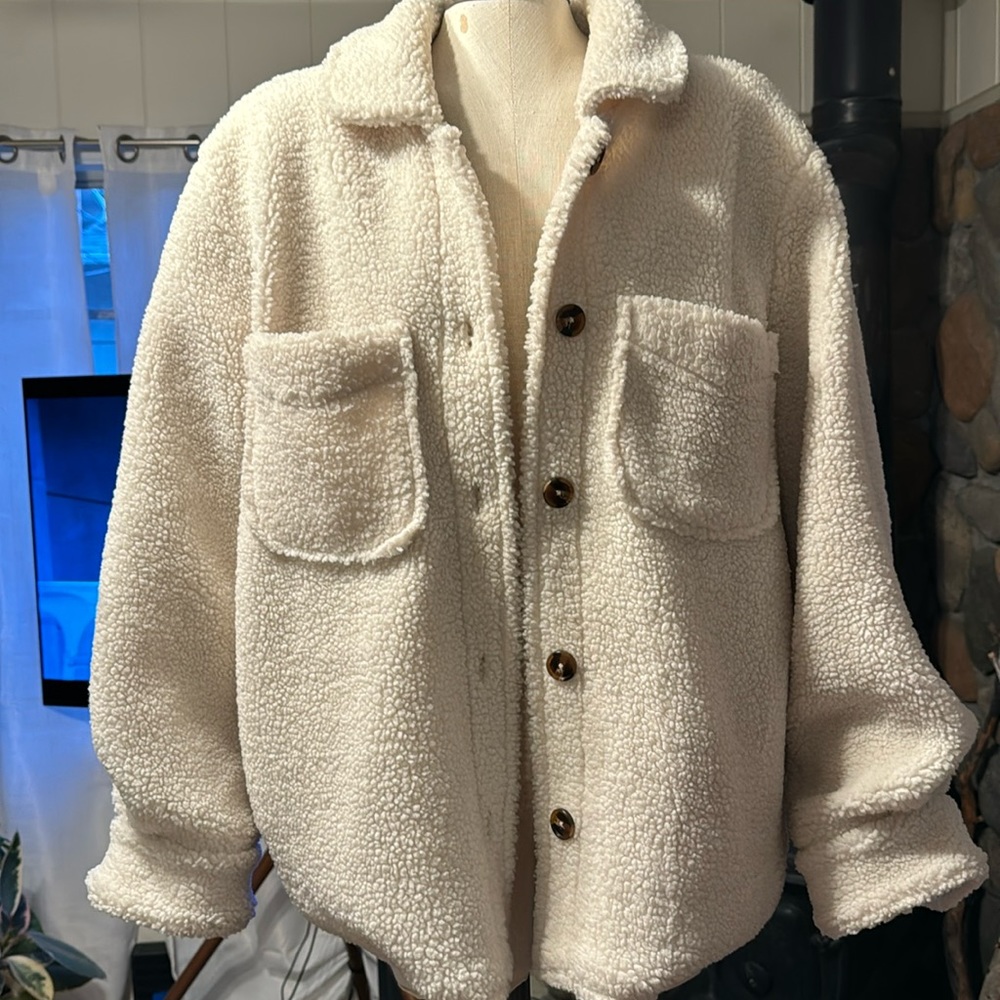 Lilyful teddy shacket
